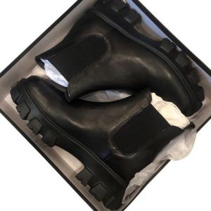 Tony Bianco Stomp Black Como Ankle Boots